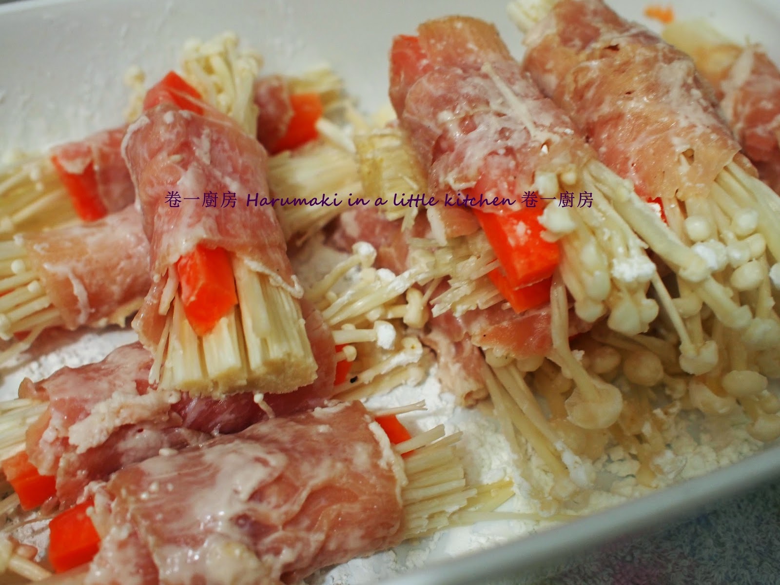 燒汁金菇豬肉卷 (附食譜) 自家製照燒汁