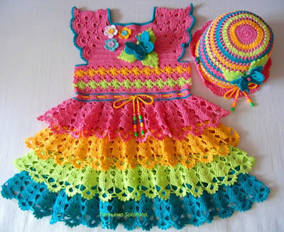 Crochet Dress for Girls