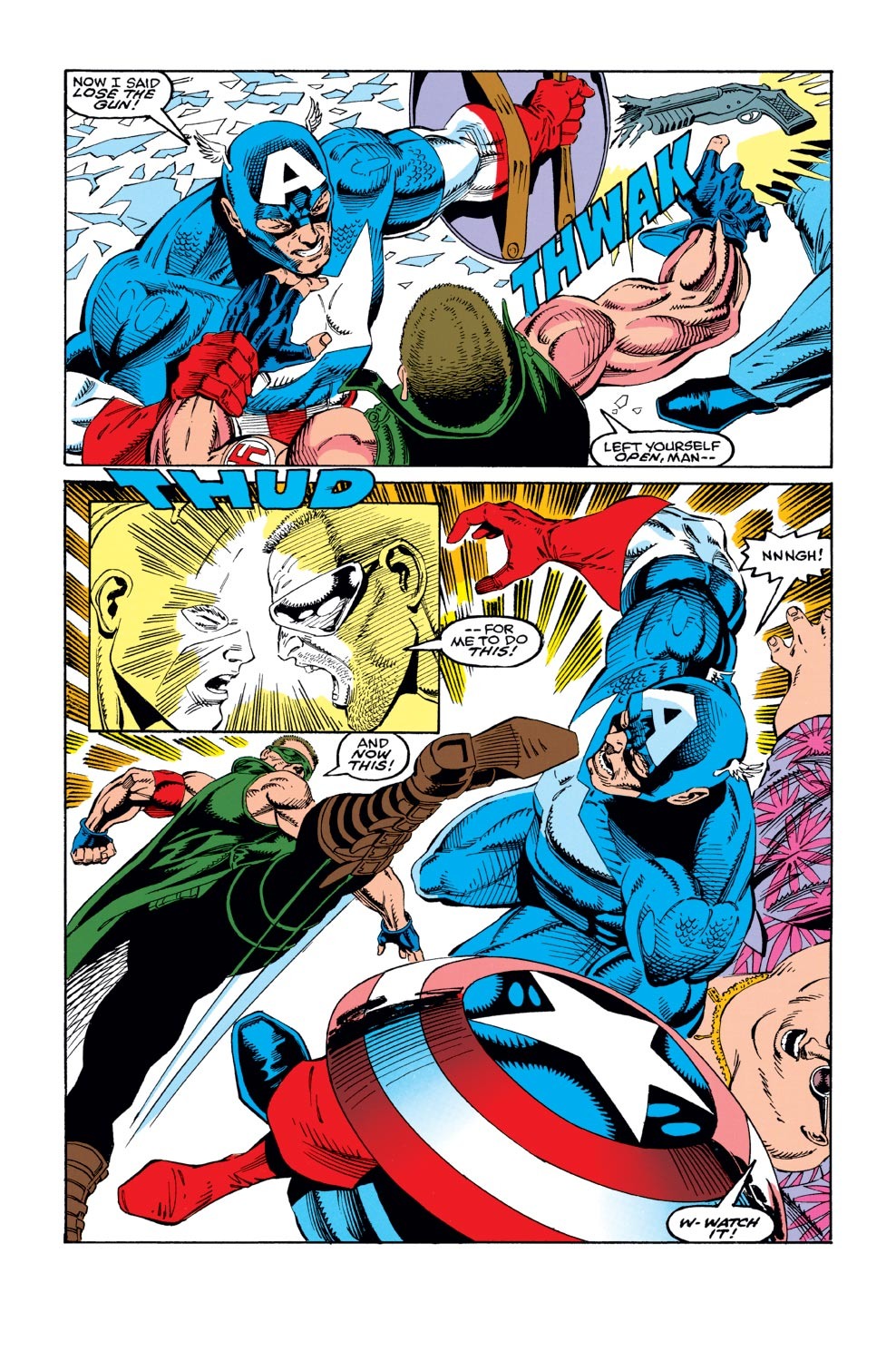 Read online Captain America (1968) comic -  Issue #421 - 4