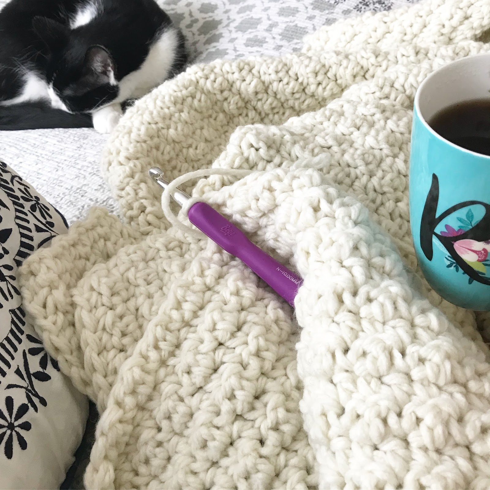 Icelandic Blanket + How To Make Tassels Threadbare Creations