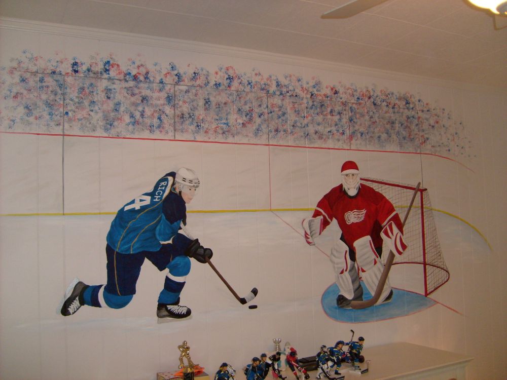 Cool Mural - Ottawa's Mural Artist: Coolest Hockey Murals Ever