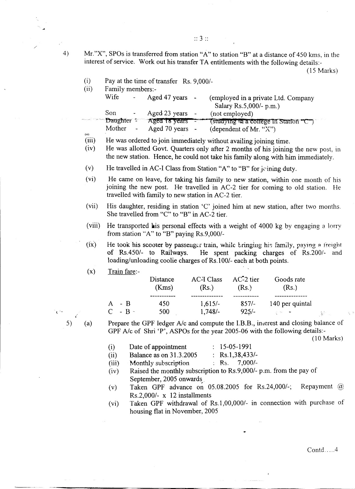 RMSSASUJEENDRANADAM സുജീന്ദ്രനാദം PO & RMS Accountant Exam Question Chartered Accountant Last Year Question Paper