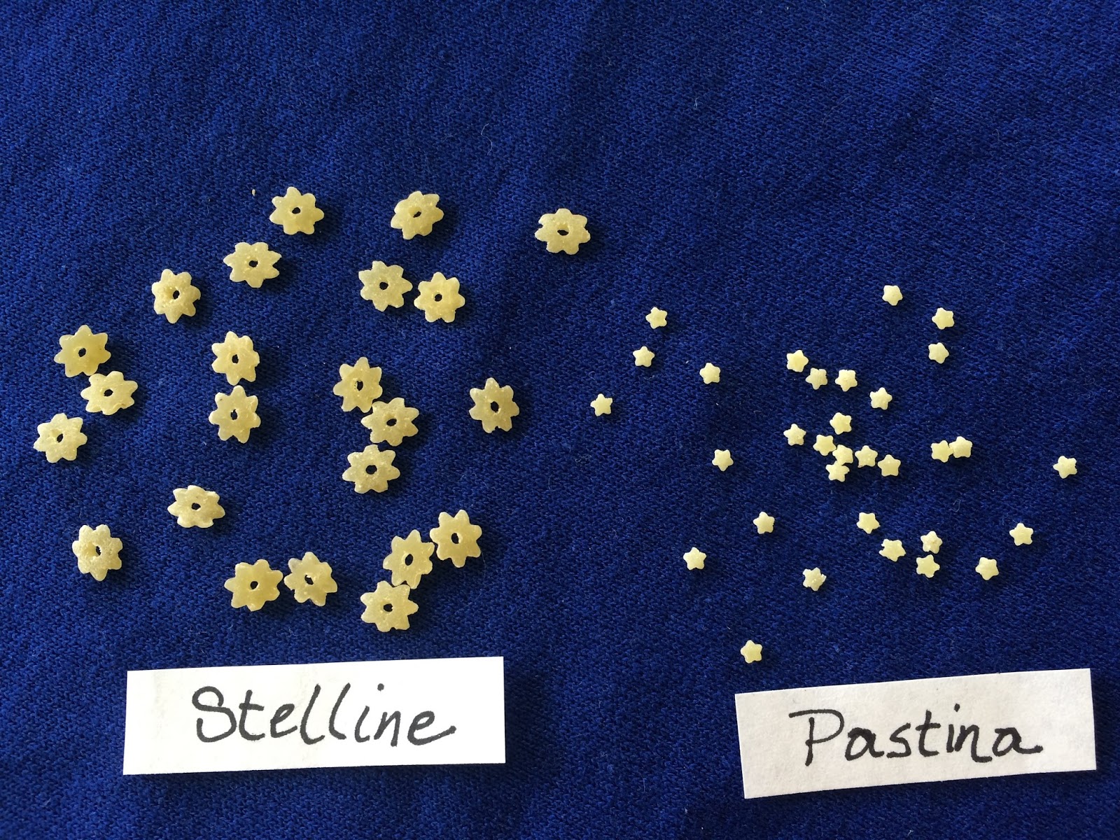 Catholic Cuisine Sopa Estrella Soup with Star Shaped Pasta