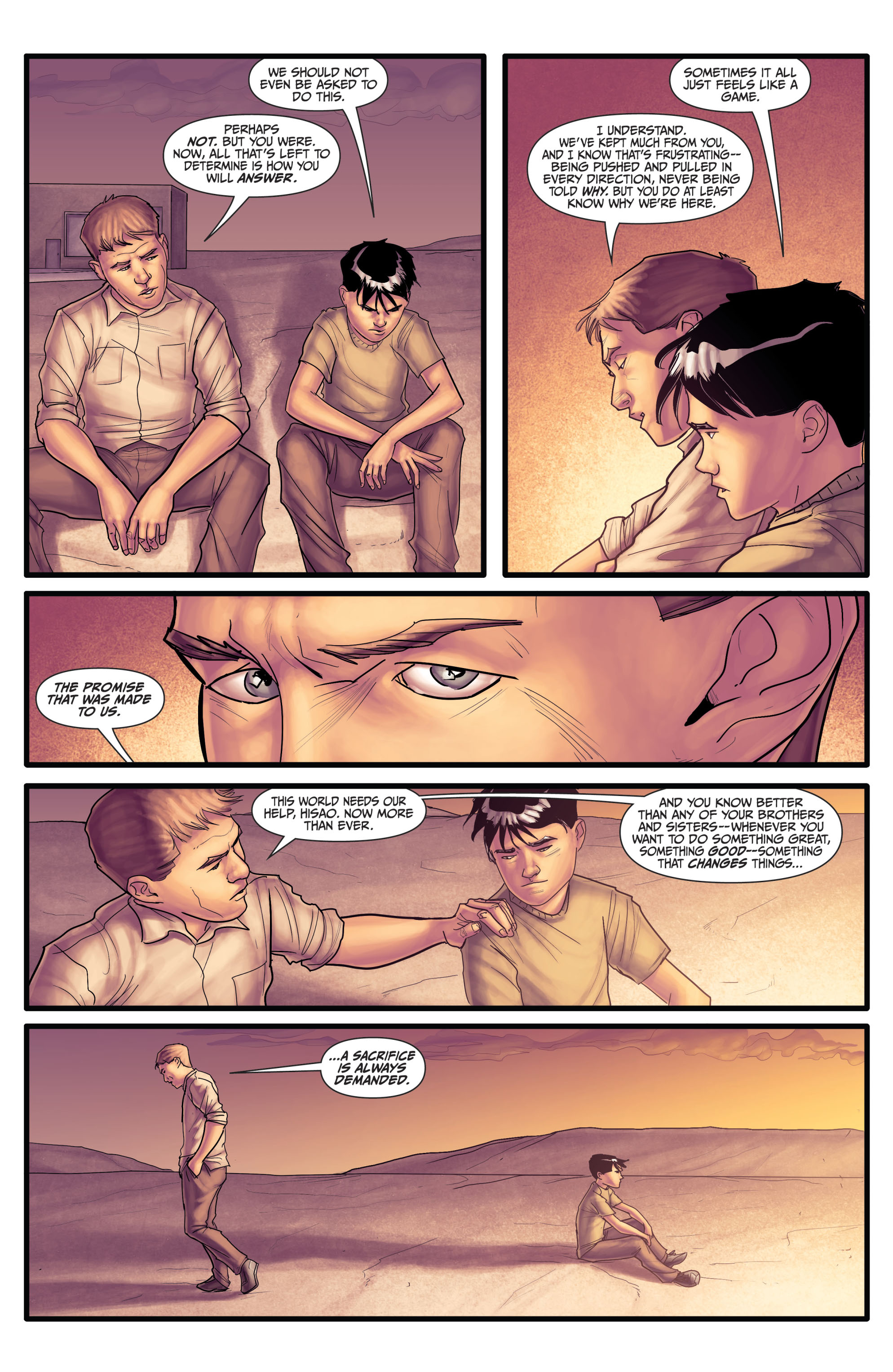 Read online Morning Glories comic -  Issue #18 - 28