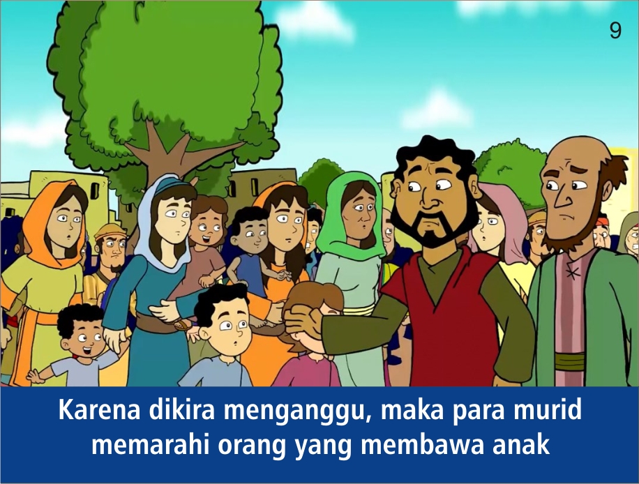 Komik Alkitab Anak: Tuhan Yesus Memberkati Anak-Anak