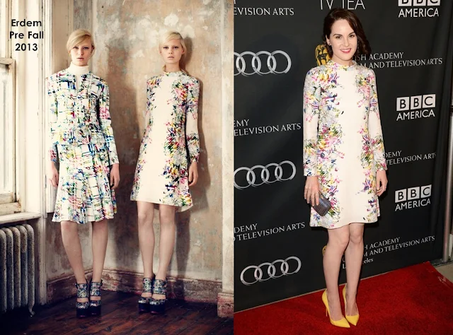 Michelle Dockery in Erdem – BAFTA LA TV Tea 2013