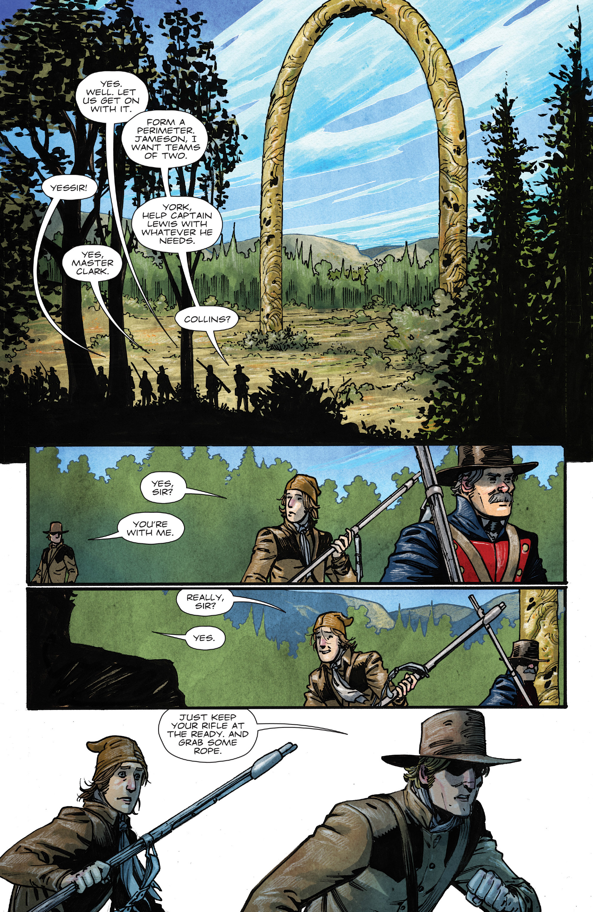 Read online Manifest Destiny comic -  Issue #13 - 13