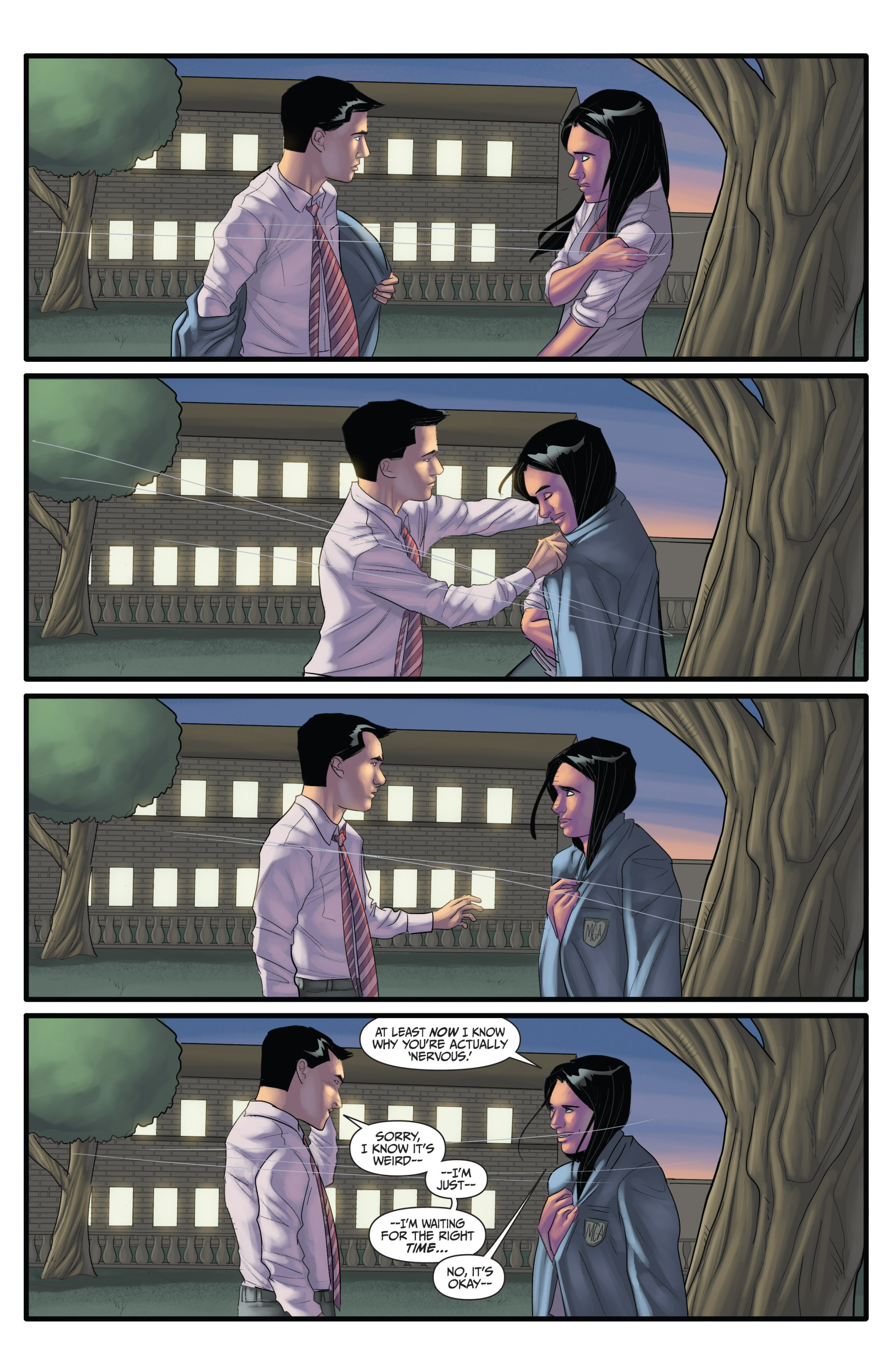 Read online Morning Glories comic -  Issue #32 - 4
