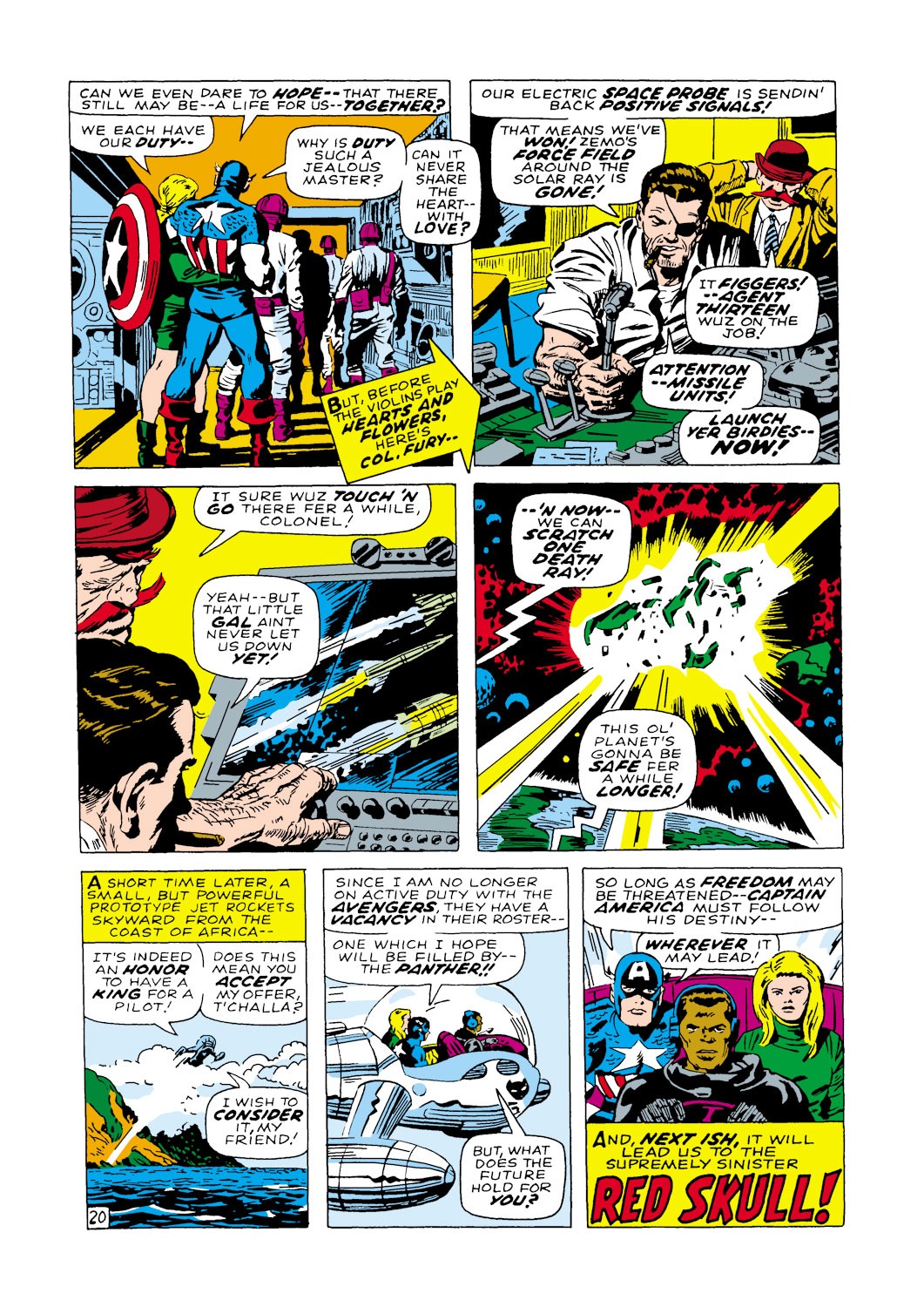 Read online Captain America (1968) comic -  Issue #100 - 21
