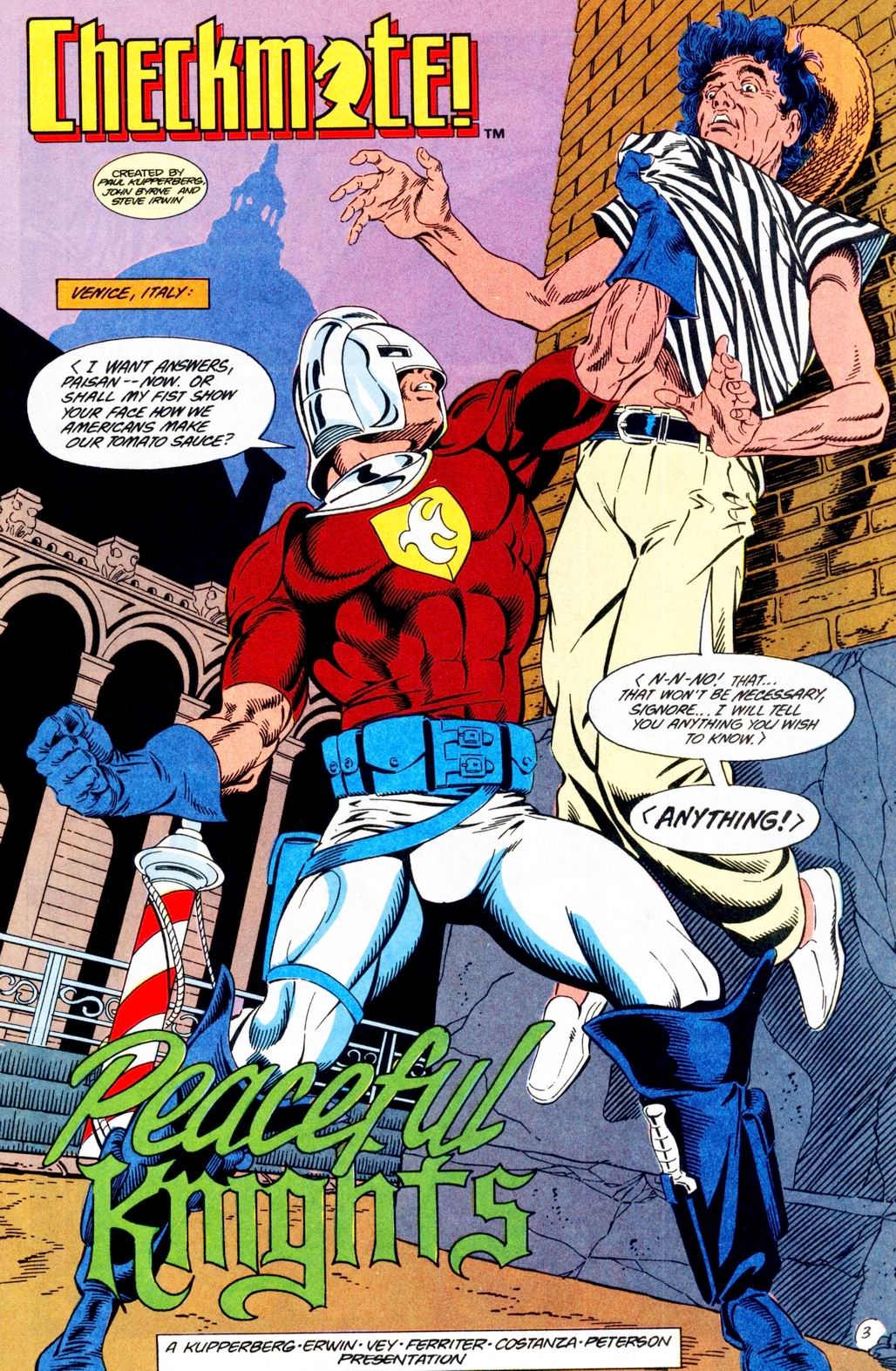 Read online Checkmate (1988) comic -  Issue #23 - 4