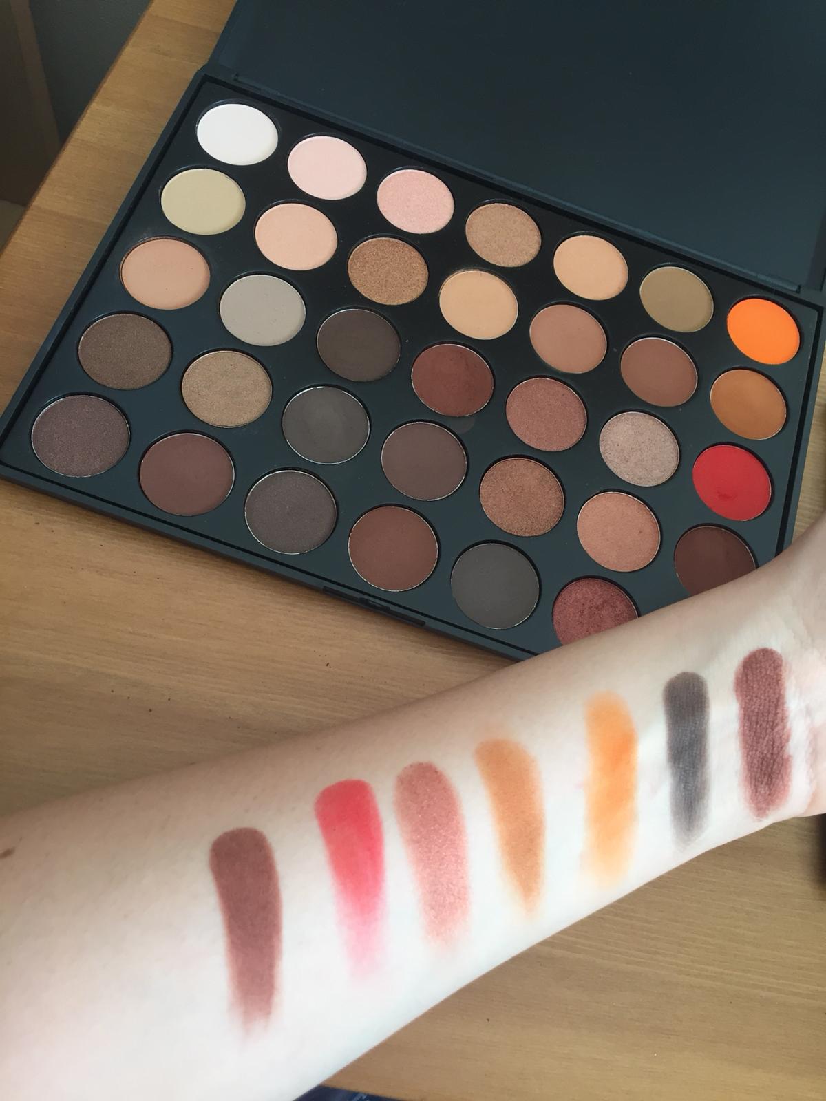 cocoshe 35b far paleti ve avon makyaj