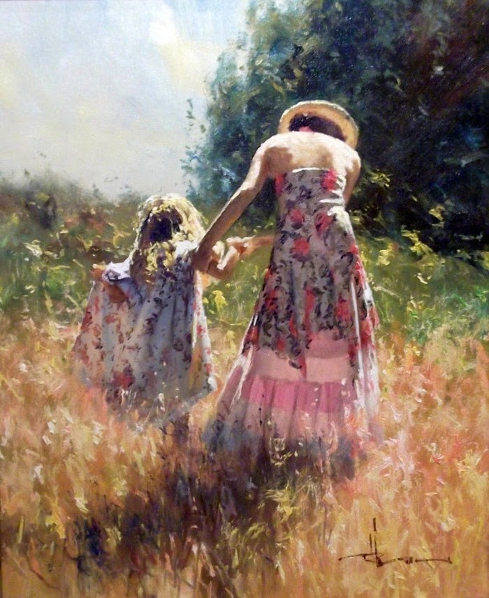 Художник-импрессионист. Robert Hagan