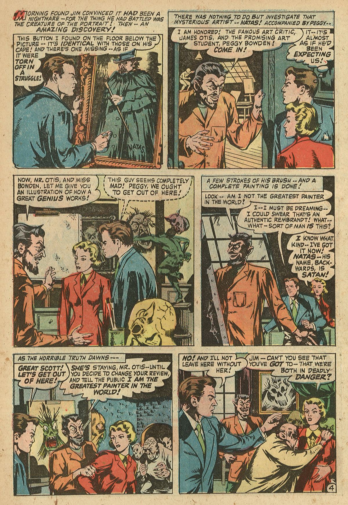 Read online Adventures Into The Unknown comic -  Issue #36 - 6