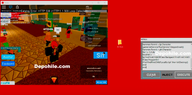 Roblox INTRIGA Animasyon,Çekiç Hilesi 27.10.2018 (Her Oyun)