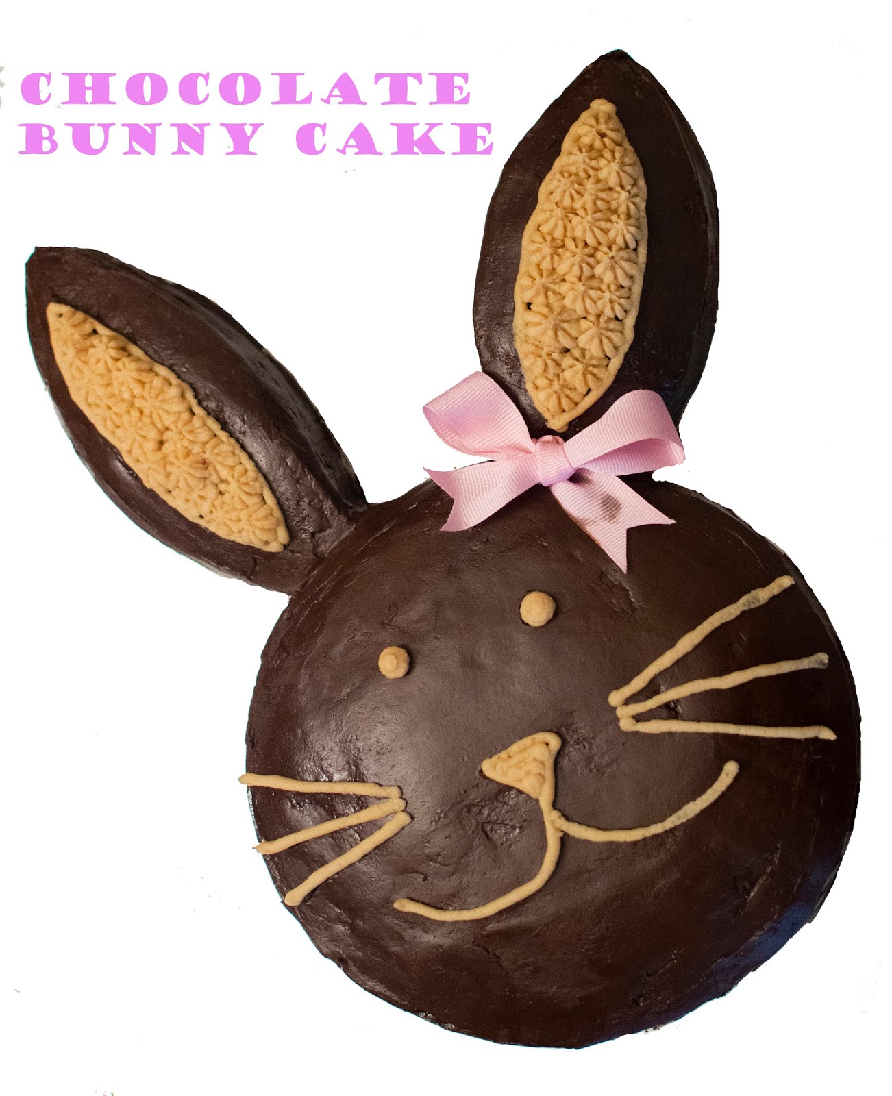 What I Live For Chocolate Bunny Cake