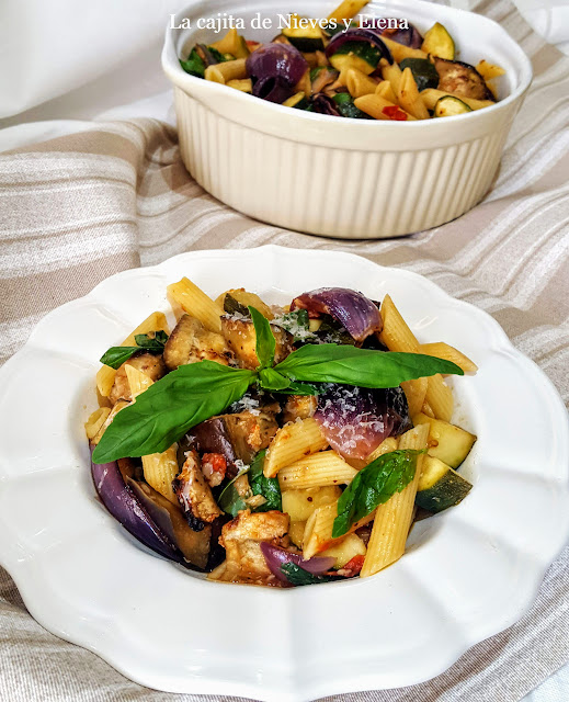 Pasta de tomates asados de Donal Skehan