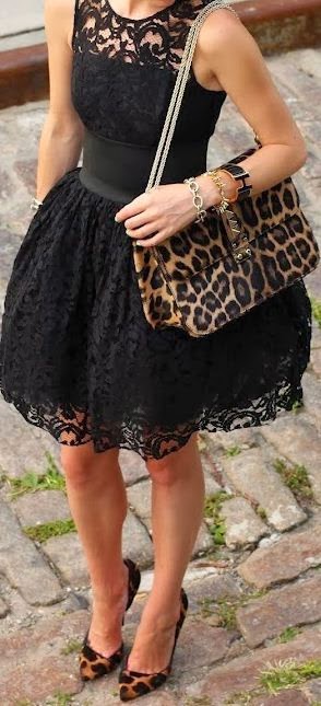 Leopard & Lace | Gloss Fashionista