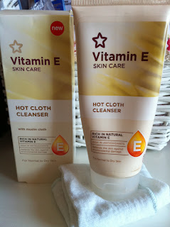 Vitamin E Hot Cloth Cleanser by Superdrug- mój ulubieniec ;)