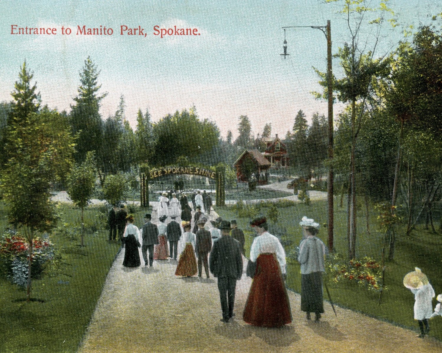 Vintage Spokane: Manito Park Vintage Spokane: Manito Park