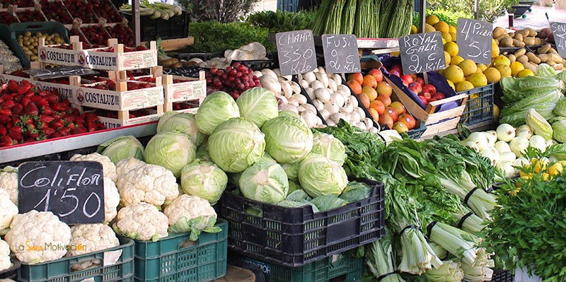 Mercado de verduras