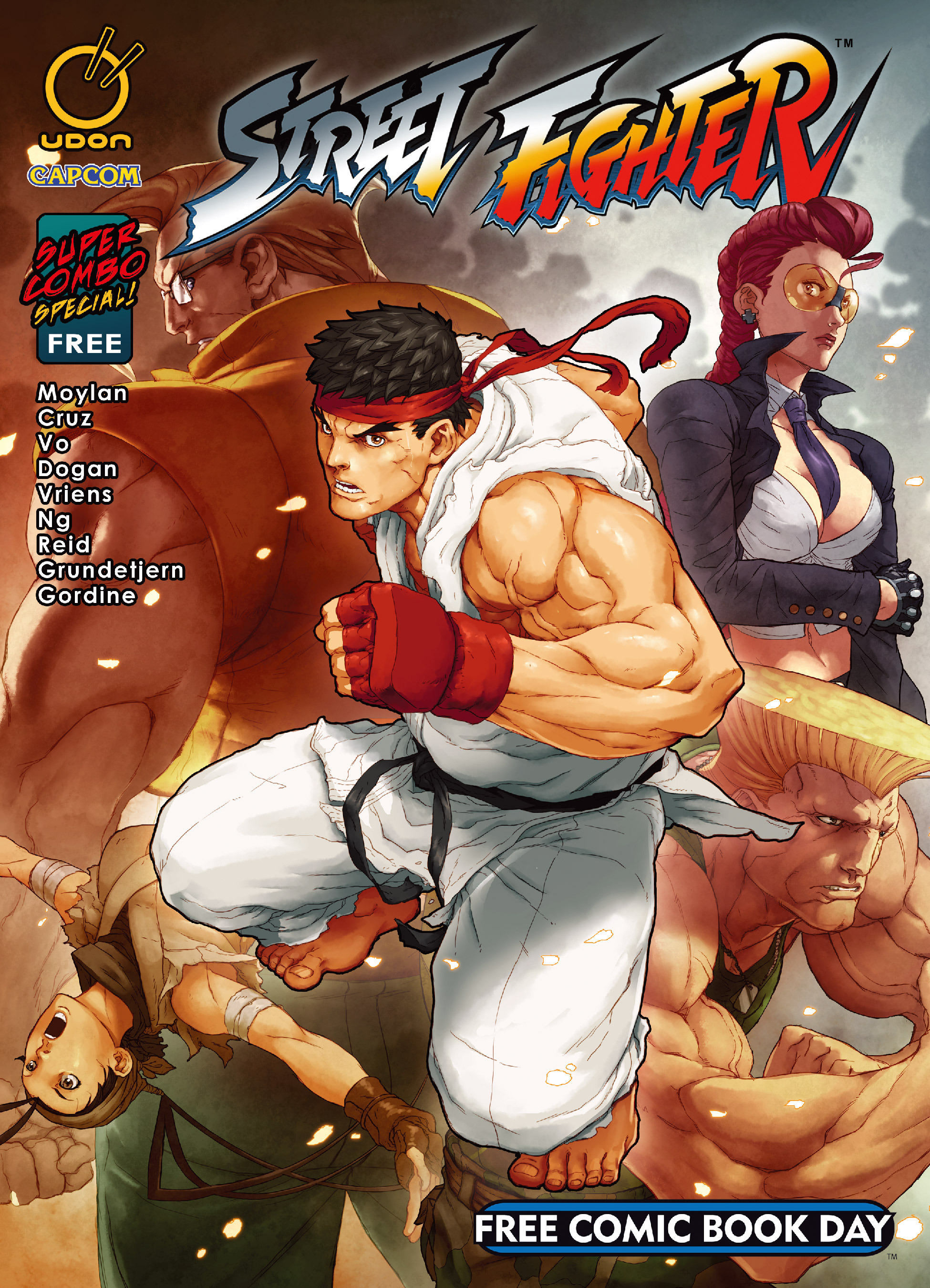 Read online Free Comic Book Day 2015 comic -  Issue # Street Fighter - Super Combo Special - 1