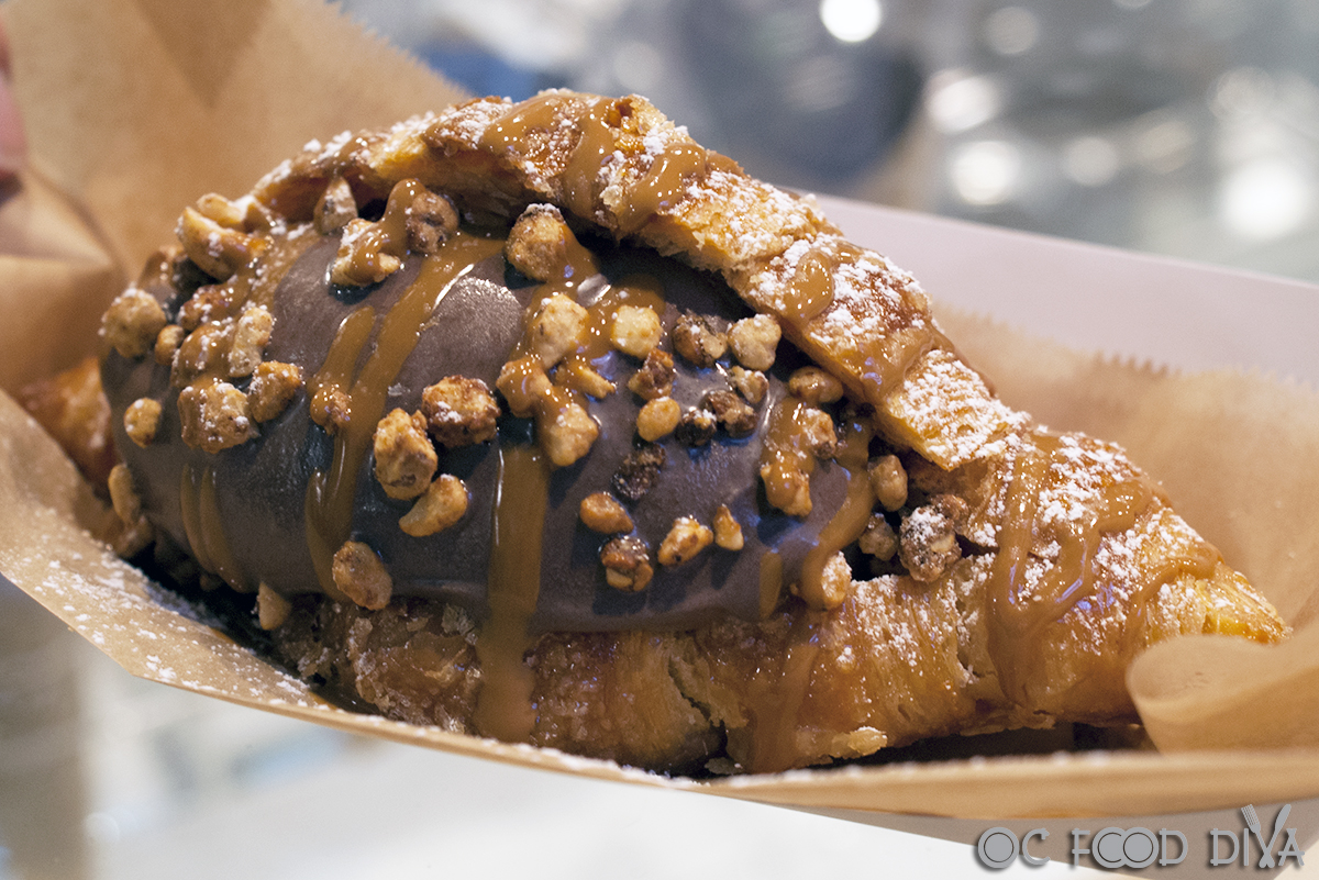 OC Food Diva Churned Creamery where freshly churned ice cream meets