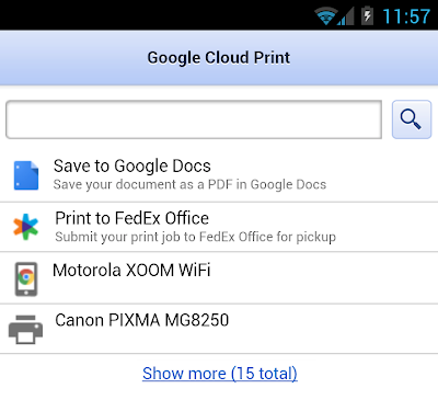 Google Chrome Blog: Printing More Places