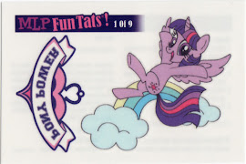 My Little Pony Tattoo Card 1 Equestrian Friends Trading Card