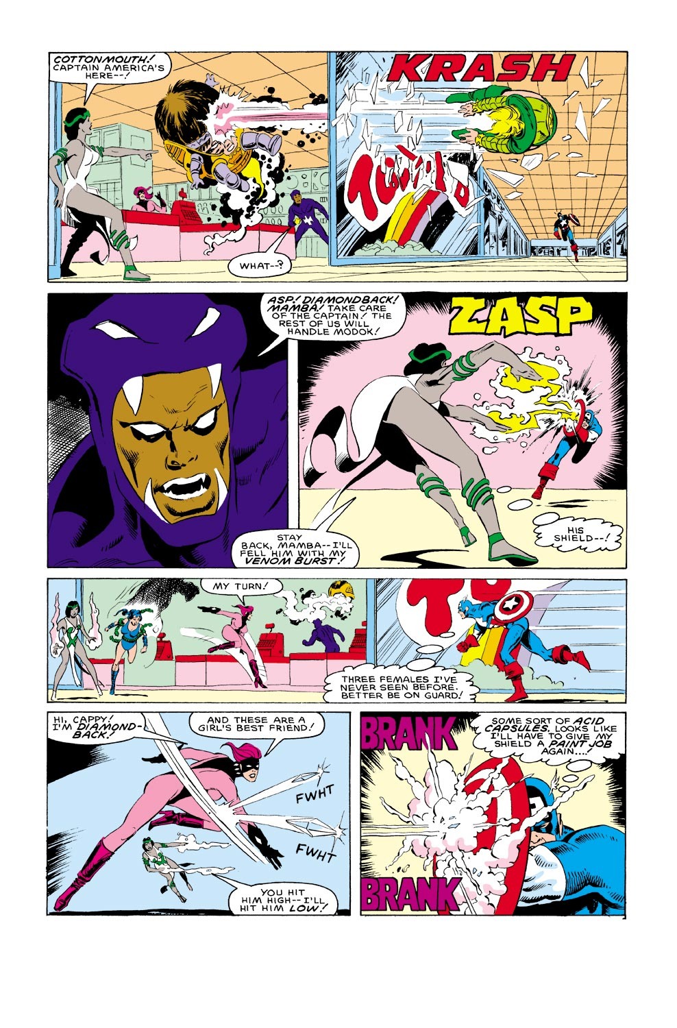 Read online Captain America (1968) comic -  Issue #313 - 20