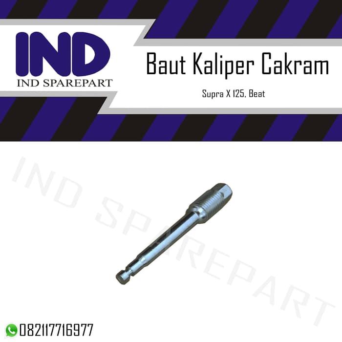 Baut Kaliper Cakram Depan Supra X 125/Beat/Vario/Scoopy/Revo Ayo Beli