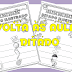 Ditado de palavras - volta às aulas