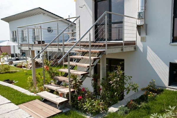 46 beautiful design ideas for outdoor stairs
