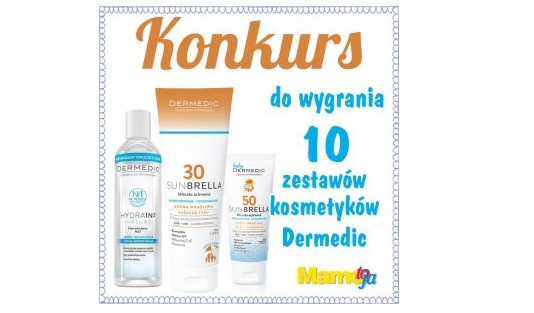 Wygraj zestaw kosmetyków Dermedic Konkurs