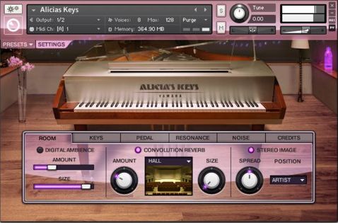 Download Native Instruments Alicia's Keys v1.5 KONTAKT