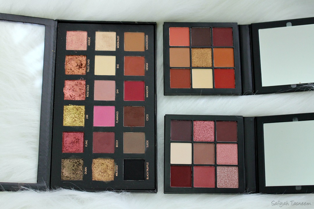 Safiyah Tasneem Sunday Swatches Huda Beauty Obsessions Palette Review