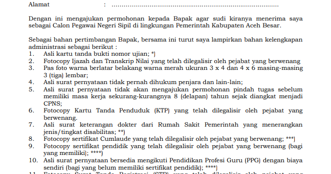 Cari Contoh Surat Lamaran Cpns Tenaga Kesehatan 2018 Cari Contoh Surat Lamaran Cpns Tenaga Kesehatan 2018