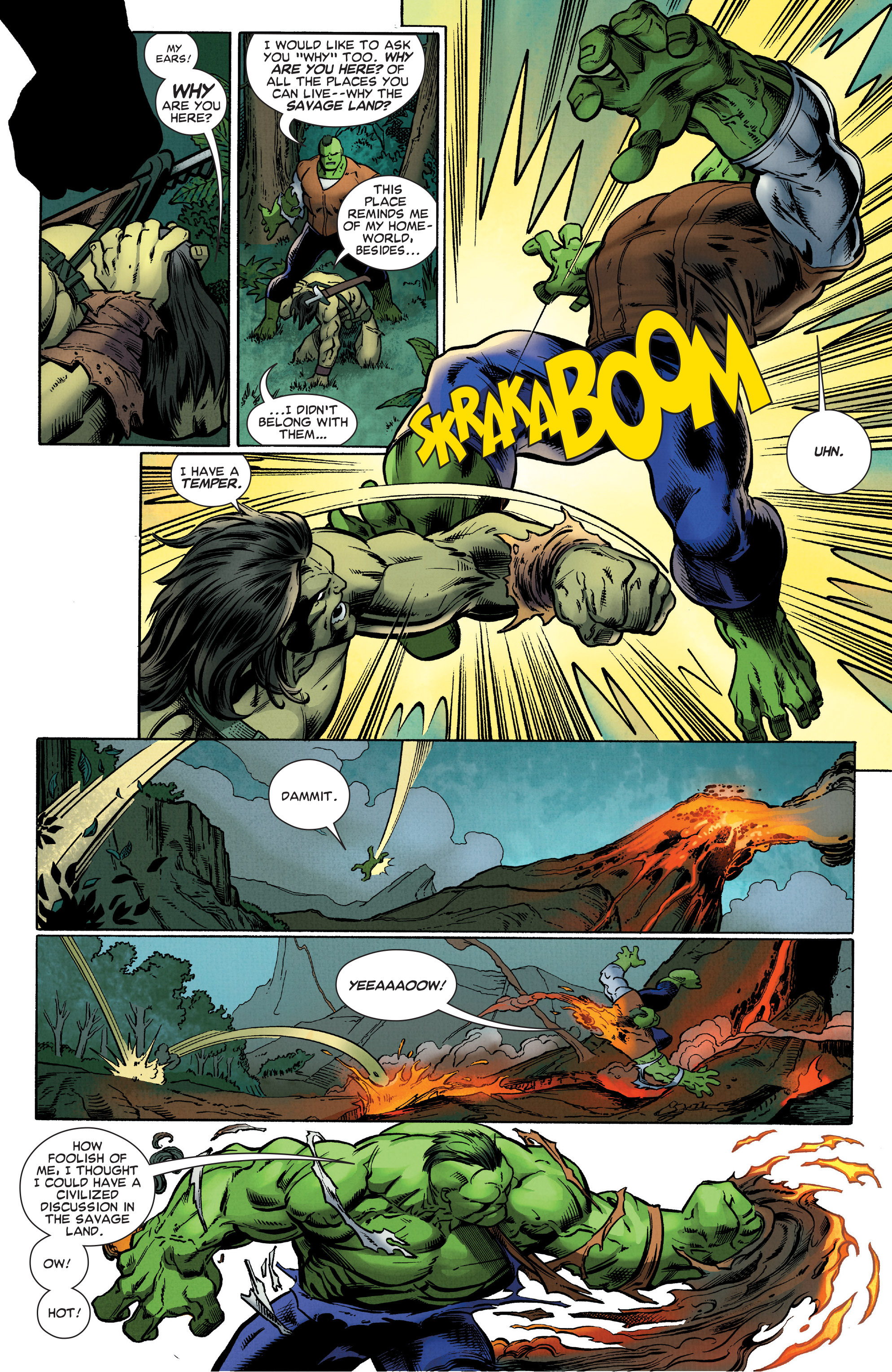 Read online Hulk (2014) comic -  Issue #7 - 9