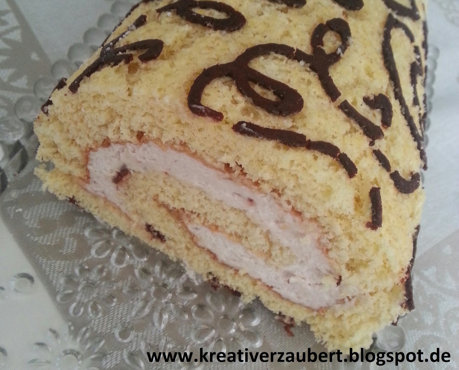 Selfmade: Mit Kreativität (v)erzaubern • • •: Biskuitrolle gemustert ...