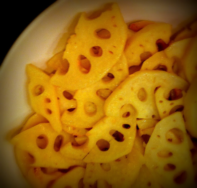 One Hour Cook StirFried Lotus Root