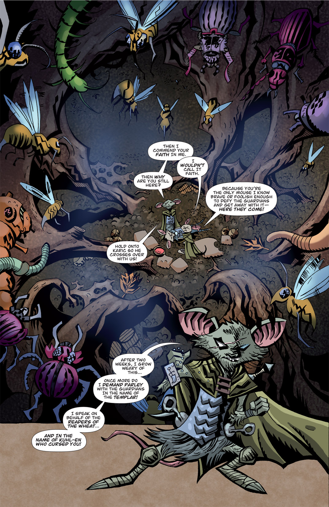 Read online The Mice Templar Volume 3: A Midwinter Night's Dream comic -  Issue #1 - 12