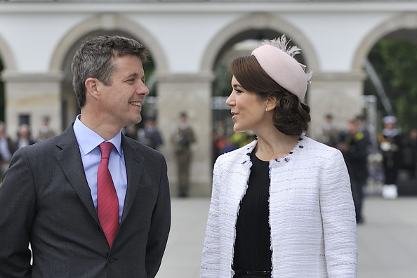 Crown Prince Frederik and Crown Princess Mary Visit Poland - Day 1