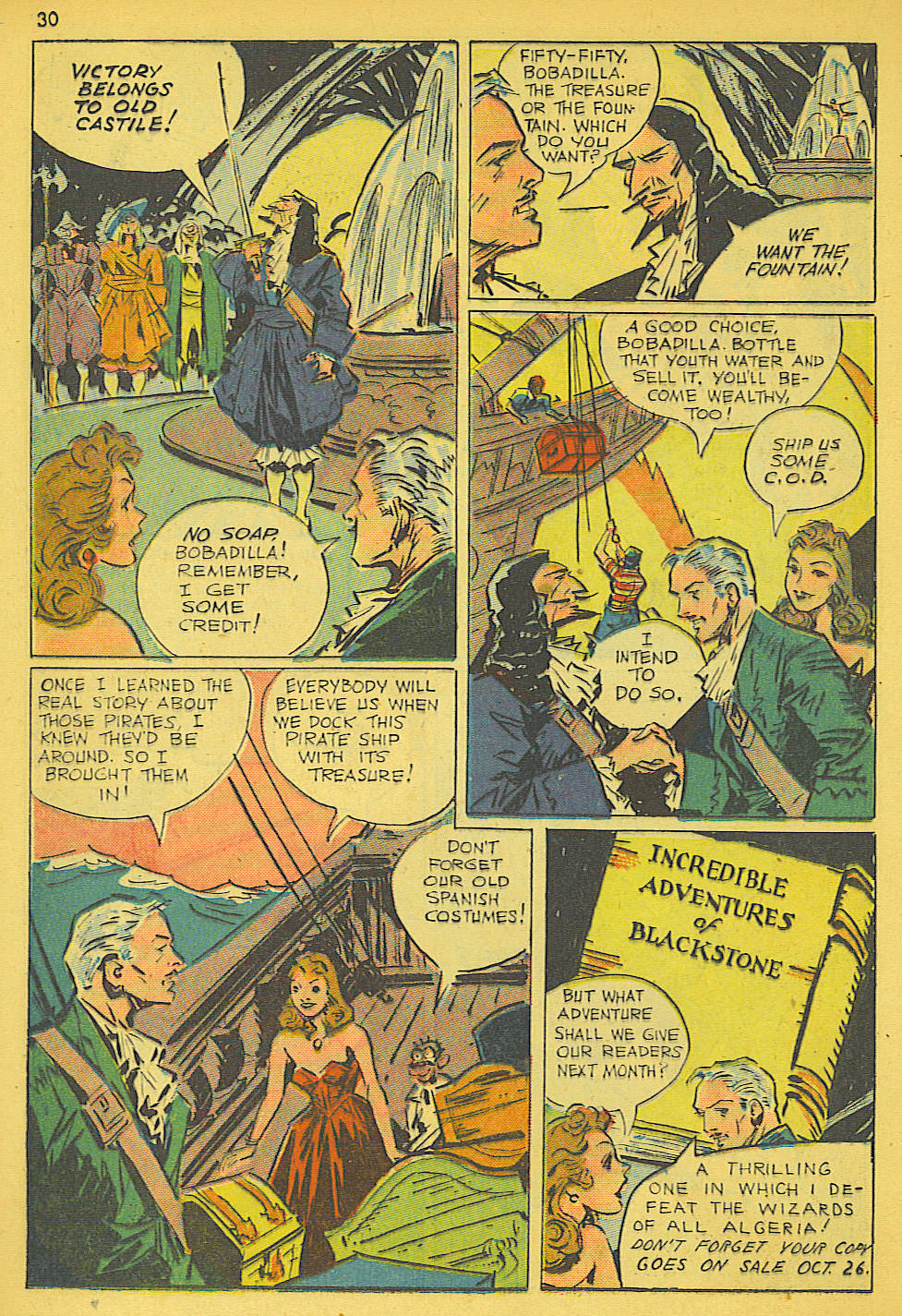 Read online Super-Magician Comics comic -  Issue #19 - 30