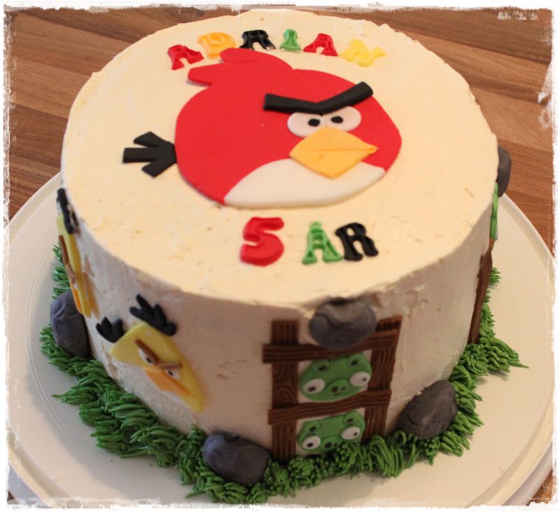 Angry Birds Kake Ingredienser Bilde