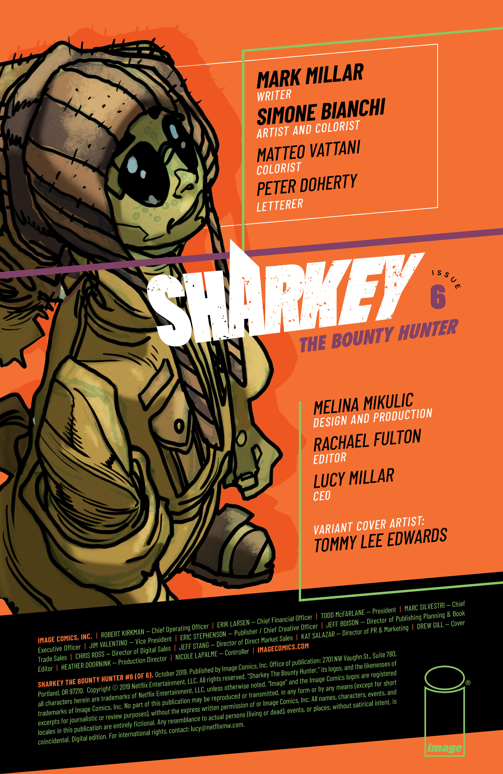 Read online Sharkey the Bounty Hunter comic -  Issue #6 - 2