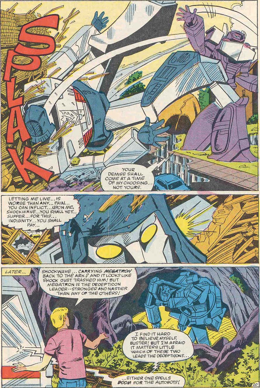 Read online The Transformers (1984) comic -  Issue #6 - 21