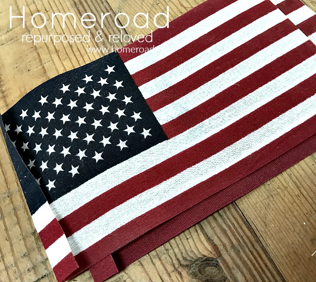 Easy to Make American Flag Garland