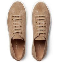 Sandy Sneaks, Anytime: Common Projects Tournament Washed Suede Sneakers ...