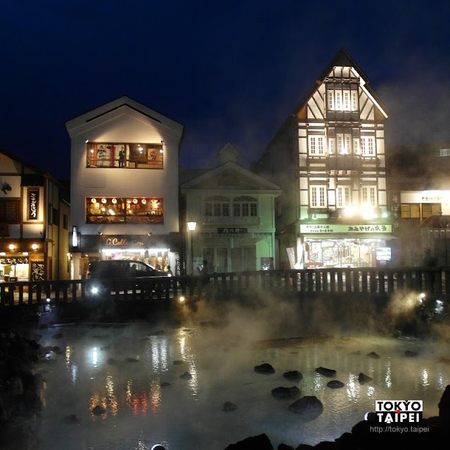 【草津溫泉】日本第1名溫泉　泉水湧出的湯畑日夜景都迷幻