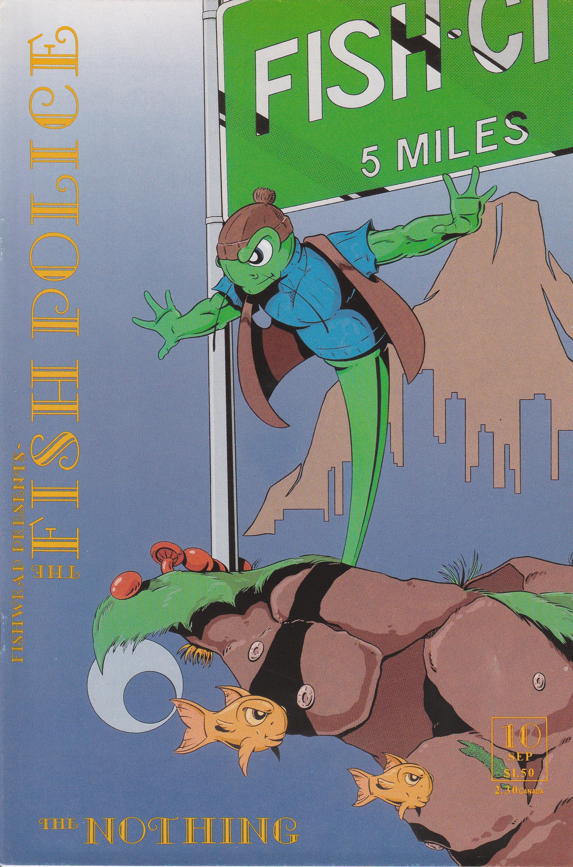 Read online The Fish Police comic -  Issue #10 - 1