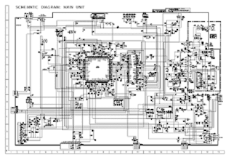 Skema TV SHARP 14XMKII Mono (GA-4)
